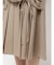 レイヤードプリーツミディスカート