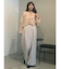 シフォンラッフルブラウス