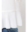 シフォンラッフルブラウス