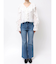 シフォンラッフルブラウス