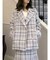 オリジナルロービングチェックPコート