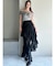 アシンメトリーイレヘムスカート