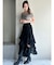 アシンメトリーイレヘムスカート
