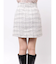 オリジナルツイード台形ミニスカート