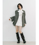 リボンタイチュニックシャツ