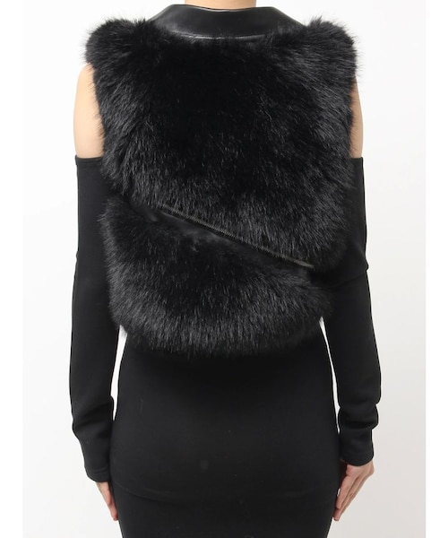 GGスライダーライダースファーベスト｜マークスタイラー