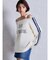 Seize the momentオフショルリボンニットトップス