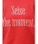 Seize the momentオフショルリボンニットトップス
