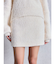 シャギーニットタイトミニスカートライクショートパンツ
