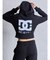 GYDA×DC OE LOGOショートスウェットZIP UPパーカー