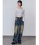 シアーベロアプレートクロップトップ
