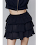 スウェットティアードミニスカート