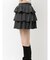 スウェットティアードミニスカート
