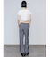 サイドレースナイロンパンツ
