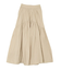 ギャザーデザインスカート