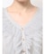 シアーフリルニットトップス
