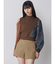 アシメフクレジャガードニット