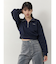 シャツレイヤードハーフジップスウェット