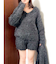 カールニットショートパンツ