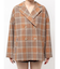 ラメmaterialチェスターコート