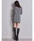 GYDA pattern プチハイニットワンピース