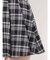 ベルトSETチェックプリーツスカートライクショートパンツ