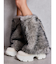 2WAY ECO FUR LEG WARMERニットブーツ