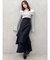 2WAYシャツドッキングニットトップス