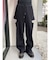 サイドカットストレートスウェットパンツ