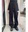 サイドカットストレートスウェットパンツ