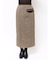 MIXパターンスリットナロースカート