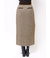 MIXパターンスリットナロースカート
