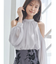 シフォンアメスリオフショルブラウス
