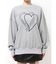 ハートロゴオーバースウェットプルオーバー
