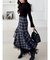 【追加生産】異素材使いティアードスカート
