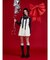 ツイードキャミワンピース