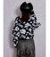 GG Leopardシャギーショートニットトップス