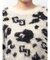GG Leopardシャギーショートニットトップス