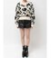 GG Leopardシャギーショートニットトップス