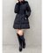 ウエストマークレディダウンコート