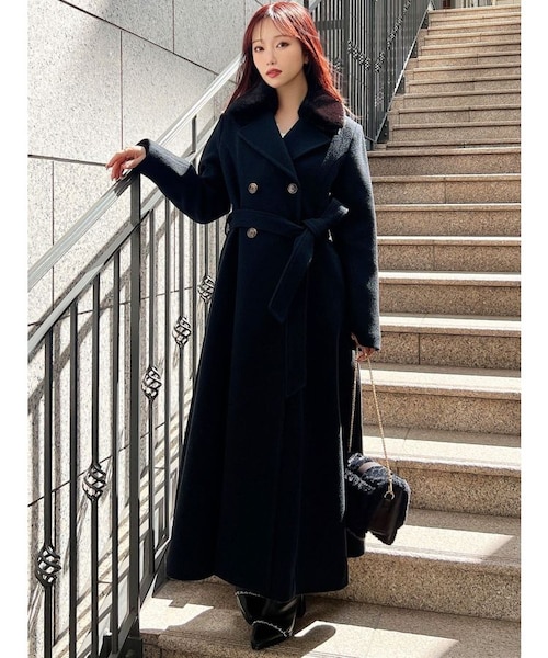 user_242dea43 20471120 ロングコート 主役コート！ウールトレンチロングコート | セオリー | 大丸札幌