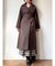 ウールライクロングコート