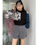 シャギーショートパンツ【セット販売対象】