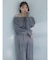 【吉田朱里】タックスリーブオフショルスウェット ※BLACK WEB限定カラー