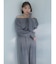 【吉田朱里】タックスリーブオフショルスウェット ※BLACK WEB限定カラー