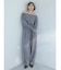 【吉田朱里】タックスリーブオフショルスウェット ※BLACK WEB限定カラー