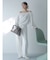 【吉田朱里】タックスリーブオフショルスウェット ※BLACK WEB限定カラー