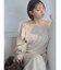 【吉田朱里】タックスリーブオフショルスウェット ※BLACK WEB限定カラー
