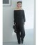 【吉田朱里】タックスリーブオフショルスウェット ※BLACK WEB限定カラー