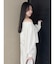 【吉田朱里】タックスリーブオフショルスウェット ※BLACK WEB限定カラー